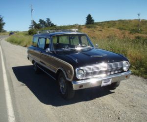 1963 Ford Deluxe squire front