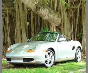 1999 Porsche Boxster car front right