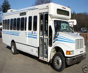 side view of IHC bus