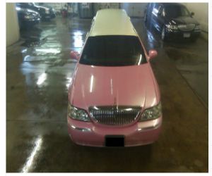 2005 Krystal Town car 120Z limo front