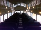 1985 Crown Super coach school bus interior