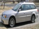 Front of 2003 Subaru Legacy station wagon