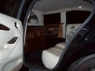 Rear cabin of Jaguar Limousine