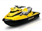 2006 Seadoo RXT wave runner yellow front profile