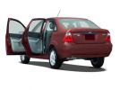 07 Ford Focus ZX4 rear profile