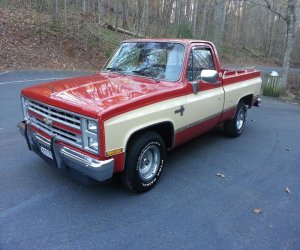 Image of a 1985 Chevrolet C10