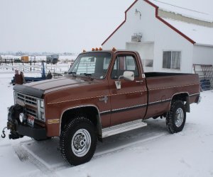 Image of a 1986 Chevrolet CK Pickup 3500