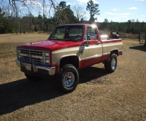 Image of a 1986 Chevrolet K10