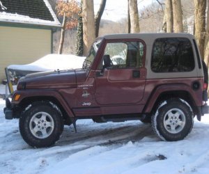 Image of a 2001 Sahara Edition Wrangler