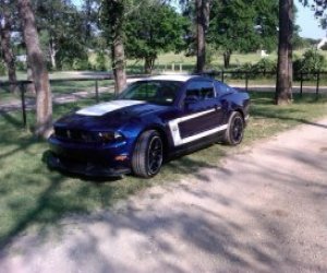 Image of a 2012 Ford Boss Mustang